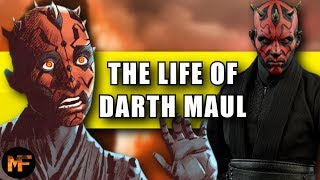 The Life of Darth Maul Star Wars Explained [upl. by Anelhtac960]