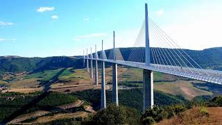 Millau Viaduct tallest bridge in the world  France HD1080p [upl. by Cykana]