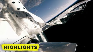 Watch Virgin Galactic go to space with Richard Branson FULL FLIGHT [upl. by Siraval]