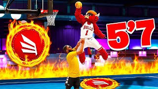 5’7 SLASHER  BENNY THE BULL MASCOT NBA 2K22 [upl. by Einnoj]