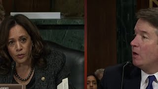 WATCH Kamala Harris questions Brett Kavanaugh [upl. by Ardme]