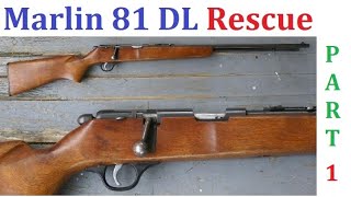 Marlin 81 DL Rescue Project part 1 [upl. by Aisatna730]