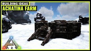 HOW TO BUILD AN ACHATINA CEMENTING PASTE FARM  ARK SURVIVAL [upl. by Hsihsa]