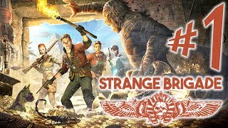 STRANGE BRIGADE  Parte 1 A Maldição da Múmia  PC  Playthrough [upl. by Eissolf]