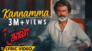 Kannamma  Acapella  Lyric Video  Kaala Tamil  Rajinikanth  Pa Ranjith  Santhosh Narayanan [upl. by Arihay603]