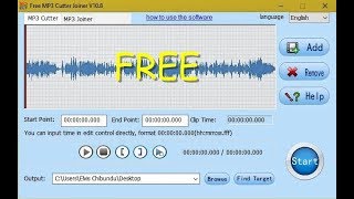 Best Free MP3 Cutter amp Joiner Software For PC [upl. by Cherilyn]