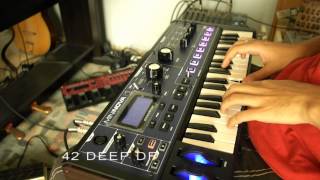 novation mininova  ALL keyboardlead sounds [upl. by Fredelia]