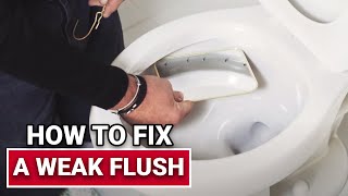 How To Fix A Weak Flush  Ace Hardware [upl. by Yvi]