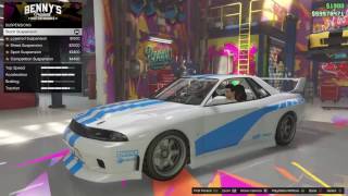 GTA 5 DLC Vehicle Customization Elegy Retro Custom [upl. by Nilyad]