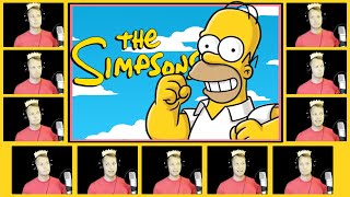 The Simpsons Theme  TV Tunes Acapella [upl. by Labana]