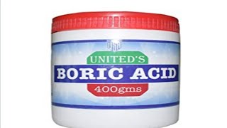 Boric Acid Uses For Fungal Yeast And Eye Issues [upl. by Ladonna]