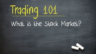 Trading 101 What is the Stock Market [upl. by Sissel]