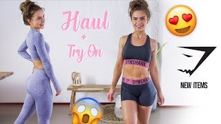 NEW GYMSHARK TRY ON  HAUL [upl. by Darleen]