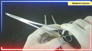 Artery forceps surgical instrument [upl. by Lateehs]