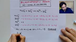 Bilanciamento redox con numeri di ossidazione [upl. by Deidre]