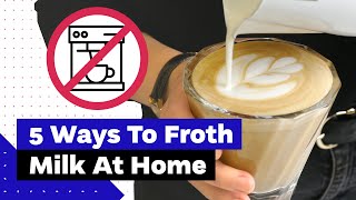 How To Froth Milk At Home Best Milk Frothers Review [upl. by Spieler]