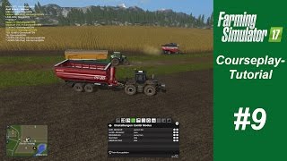 LS17  CourseplayTutorial 09  Der Einsatz eines Überladewagens [upl. by Cedric773]