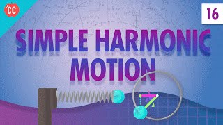 Simple Harmonic Motion Crash Course Physics 16 [upl. by Bena]