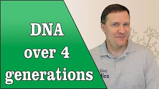 How DNA Changes Over 4 Generations  Understanding Genetic Inheritance [upl. by Acenom]