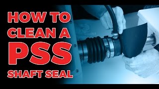 How To Clean A PSS Shaft Seal [upl. by Bidle571]