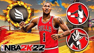 PRIME DERRICK ROSE SLASHER BUILD is UNGUARDABLE in NBA 2K22 [upl. by Atiken]