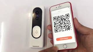 Adding smart doorbell cameraL21080PTY to TuyasmartSmart Life app [upl. by Sherwynd169]