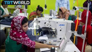 Bangladesh garment industry accounts for 80 of exports  Money Talks [upl. by Notwen]