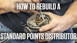 How to rebuild a standard points distributor  Hagerty DIY [upl. by Ahsinirt]