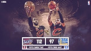 Warriors vs Cavaliers Game 5 NBA Finals  061316 Full Highlights [upl. by Etra]