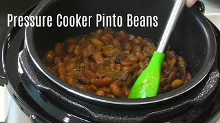 Pressure Cooker Pinto Beans  No Soak Quick Cook Beans  Cosori 2 Quart Electric Pressure Cooker [upl. by Arhat]