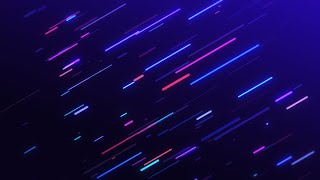 Rounded Neon Multicolored lines Animation Background Video  Footage  Screensaver [upl. by Lammond]