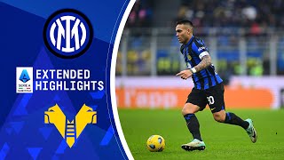 Inter vs Hellas Verona Extended Highlights  Serie A  CBS Sports Golazo [upl. by Yehudi]