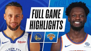 WARRIORS at KNICKS  FULL GAME HIGHLIGHTS  February 23 2021 [upl. by Lawley]