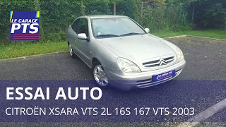 TEST CITROËN XSARA VTS 2l 16s 167 VTS 2003  FRANCE [upl. by Ier138]