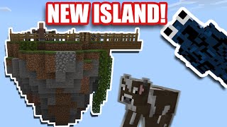 New Island in Minecraft Skyblock Cubecraft Skyblock Ep 2 [upl. by Enala904]