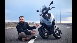 2018 Piaggio MP3 Yourban Review Insane Scooter with Car License [upl. by Donnell740]