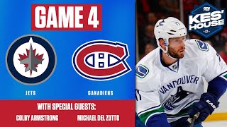 Watch Montreal Canadiens vs Winnipeg Jets Game 4 LIVE From Kess House [upl. by Sokairyk]