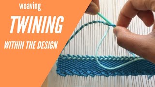 Twining  Weaving Techniques for Beginners [upl. by Moyers]