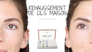 Rehaussement de cils à realiser soimême  Lash lift Iconsign [upl. by Quince]