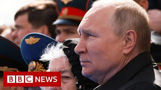 Russia’s Putin blames West for war in Ukraine in Victory Day speech – BBC News [upl. by Lechner389]