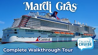 Carnival Mardi Gras  Complete Walkthrough Tour [upl. by Anelle]