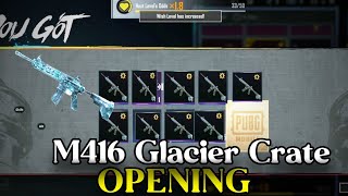 Get Free M416 Glacier  Classic Crate Opening [upl. by Bogey]