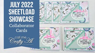 SheetLoad Showcase  July 2022 Collaborator Cards SLCTJul2022 [upl. by Annairol]