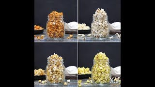 4 Ways Flavoured Popcorn [upl. by Aicenad]