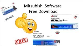 Mitsubishi PLC Free Software Download [upl. by Lenhart]