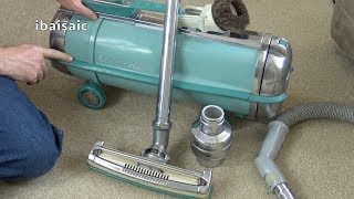 Vintage Electrolux Automatic G American Canister Vacuum Cleaner Unboxing [upl. by Reine]