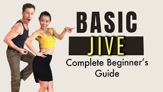 Basic JIVE Top Ten STEPS amp ROUTINE [upl. by Euqilegna]