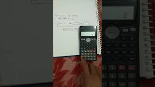 How to calculate exp problem in scientific calculator [upl. by Chaddie90]