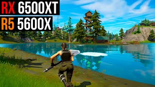 RX 6500 XT  Fortnite  1080p All Settings [upl. by Drugi]