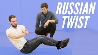 How to do the perfect Russian Twist and the most common mistakes [upl. by Sydel422]